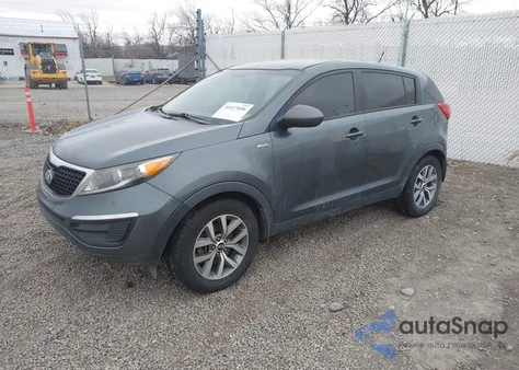 2015 Kia Sportage Lx z USA, uszkodzony, nr VIN KNDPBCAC2F7698209